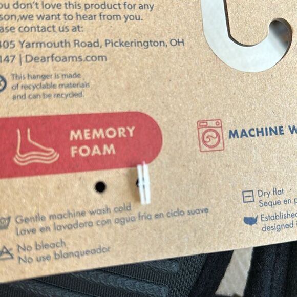 Dearfoams “Mama Bear” Buffalo Check Clog Slippers NWT Cozy Gift 🐻 - Picture 12 of 12